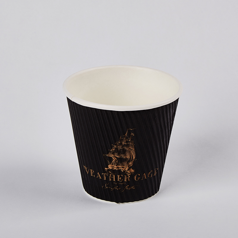 Custom Logo Ripple Wall Paper Cups