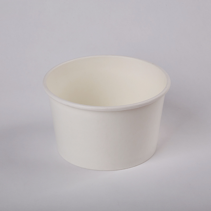 White Paper Salad Bowls