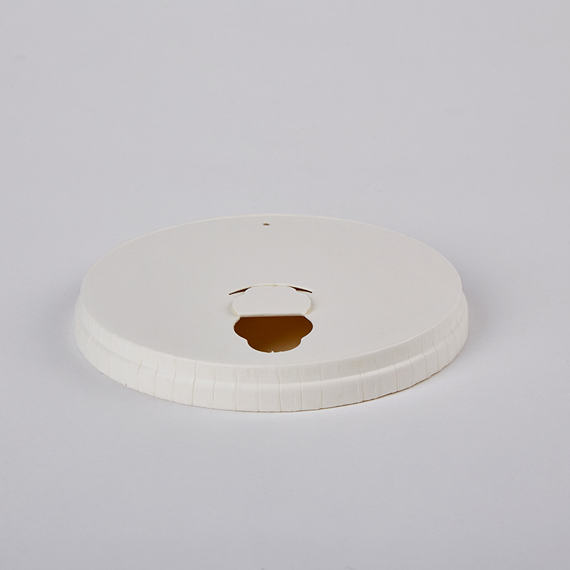 Custom Logo Printed Biodegradable Disposable Paper Coffee Lids