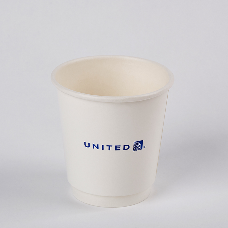 Wholesale Bulk Kraft Disposable Takeaway Double Wall Coffee Paper Cup