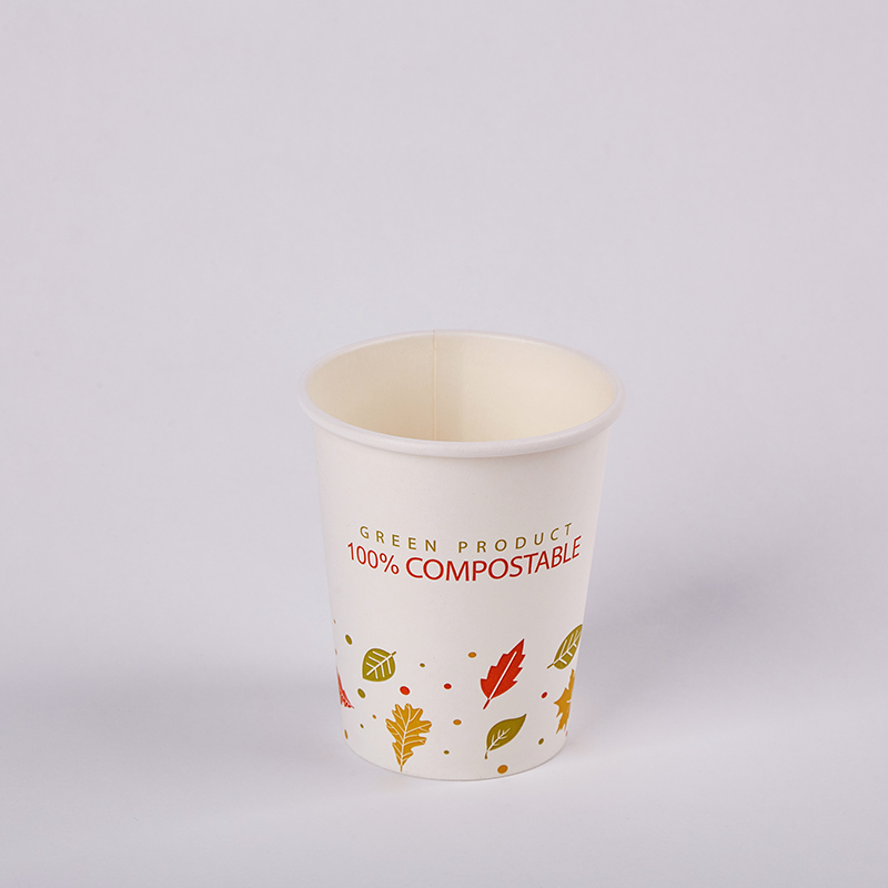 12oz biodegradable paper coffee cups
