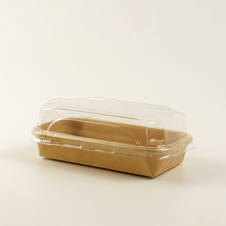 Recyclable Brown Paper Sushi Tray