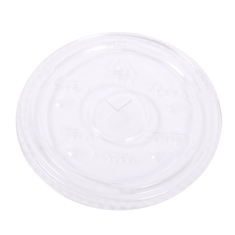 Disposable Flat PET Clear Cold Lid