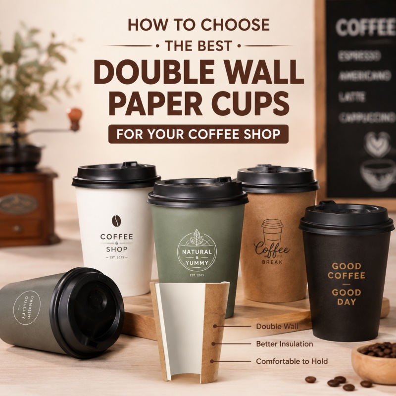 How to Choose the Best Double Wall Paper Cups for Your Coffee Shop