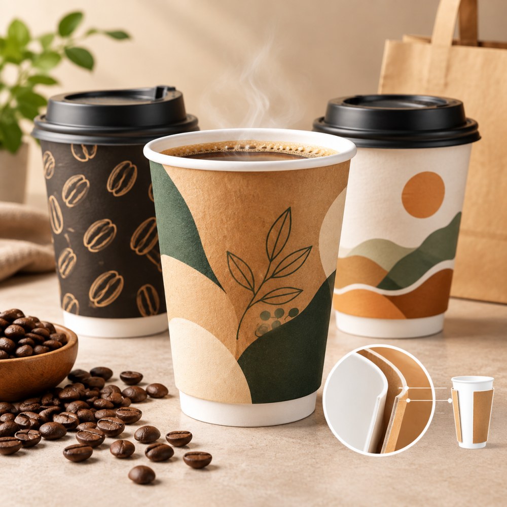 The Benefits of Double Wall Paper Coffee Cups for Hot Beverage Delivery